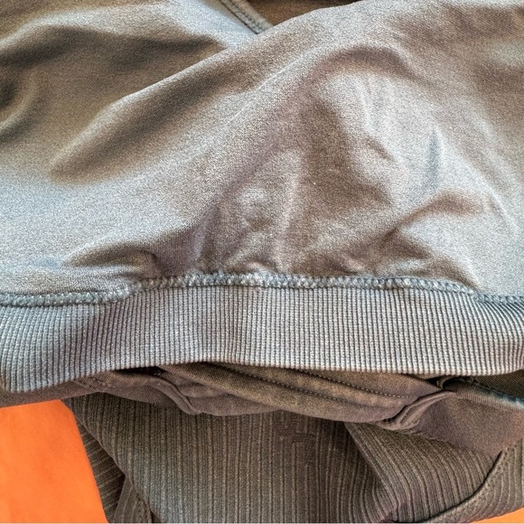 🌈 6/$60 JoyLab Seamless Shorts Bodysuit Onesie Unitard Blue Built In Bra Medium - Picture 4 of 4